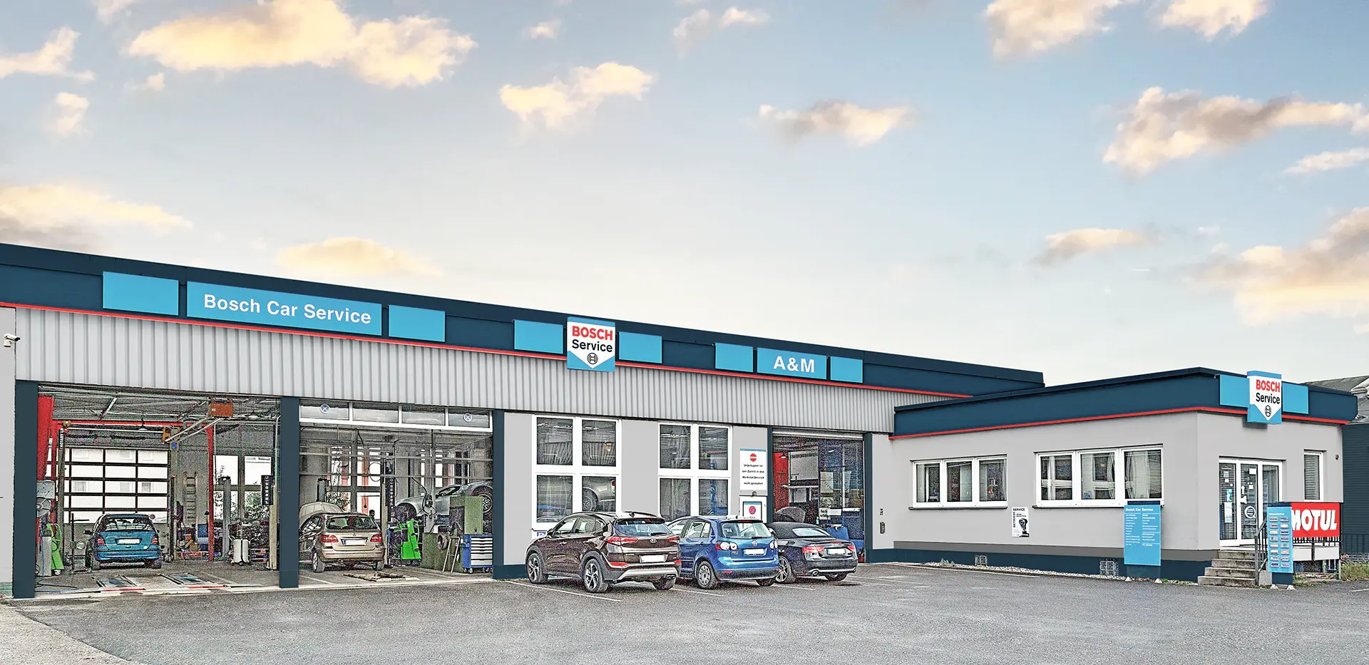 Bosch Car Service A&M Atabas - Standort Hagen - Aussenansicht